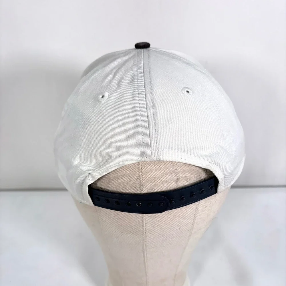 New Era Dallas Cowboys Snapback Hat White Navy Retro Logo Rope 9FIFTY NFL Cap